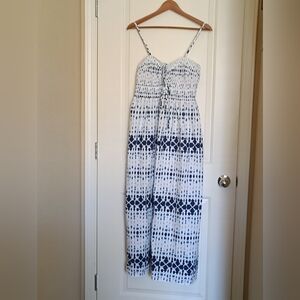 Women's Smocked Cut-out Maxi Sundress - Universal Thread. Size Medium